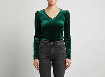 satynowy top pod marynarkę: Moraj, Bluzka damska, rozmiar S — 6