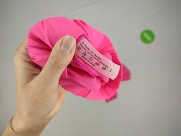 neonowe spodnie damskie: Spodnie materiałowe damskie, rozmiar L — 4