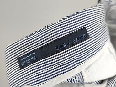 dr denim spodnie: Zara, Spodnie materiałowe damskie, rozmiar XS — 4