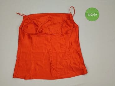 pomaranczowa koszula damska: ONLY, Top damski, M — 3