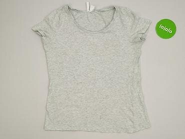 t shirt basic h: H&M Divided, T-shirt damski, rozmiar L — 2