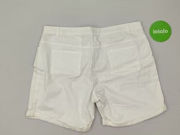 spodnie woskowane białe: In Extenso, Shorts for men, size 4XL — 3