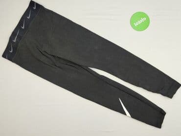 legginsy ze stringami: Nike, Legginsy Sportowe damskie, rozmiar M — 3
