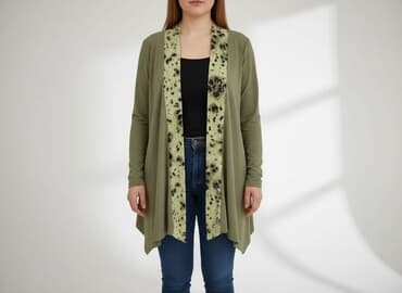 długi żakiet do sukienki: Kardigan damski, rozmiar 2XL — 6