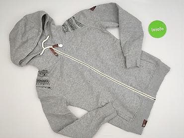 sweter ponczo: Bluza z kapturem damska, rozmiar S — 2