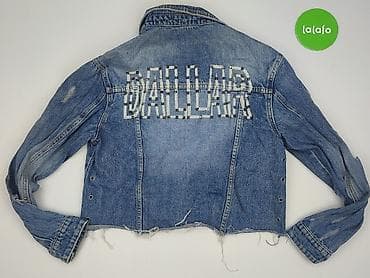 dzwony: Kurtka jeansowa damska, rozmiar XL — 3