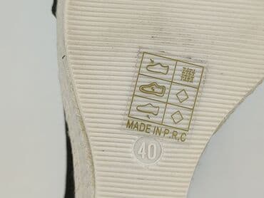 kapcie damskie na koturnie ccc: Sandały damskie, rozmiar 40 — 5