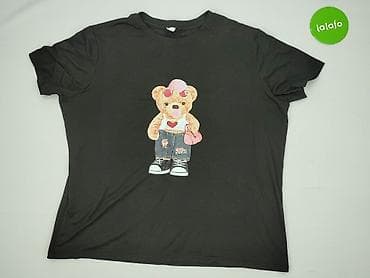 tupac bear: T-shirt damski, rozmiar 2XL — 2