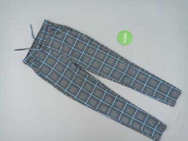 legginsy woskowane matowe: Material trousers for women, size S (EU 36) — 2