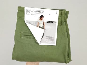 krótkie spodenki w pracy a bhp: Spodnie materiałowe damskie, rozmiar L — 6