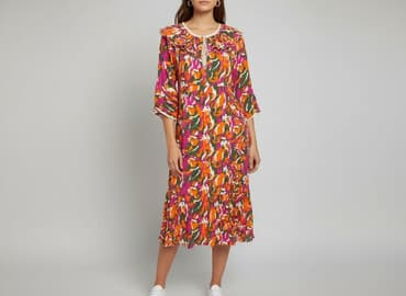 sukienka maxi z długim rękawem: Women`s dress, size S — 1