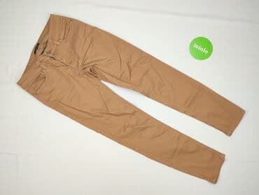 srebrne legginsy: Spodnie materiałowe damskie, XS — 2