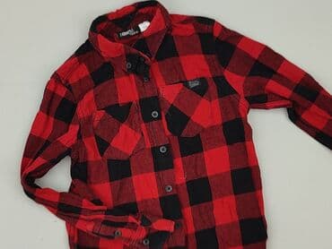 blaklader spodnie: Shirt 8 years, condition - Very good, pattern - Cell, color - Red — 1