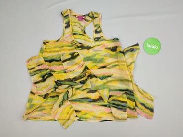 bluzka żółta w czarne paski: Top damski, rozmiar M — 2