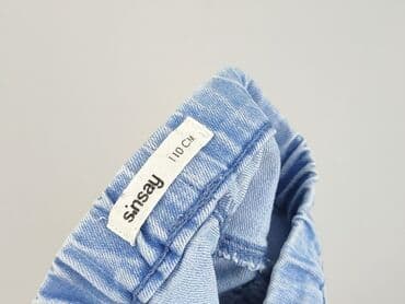 sukienka z dlugim rekawem sinsay: Spodnie jeansowe, Sinsay, 4-5 lat, 110, stan - Bardzo dobry — 4