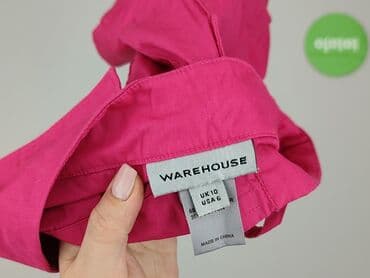 różowe krótkie spodenki damskie: Warehouse, Szorty damskie, rozmiar M — 4