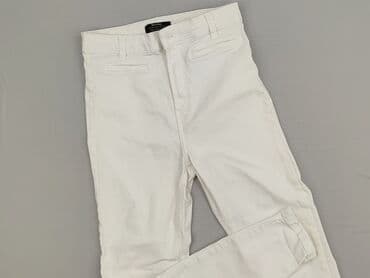 jeansy biale: Bershka, Jeansy damskie, S — 1
