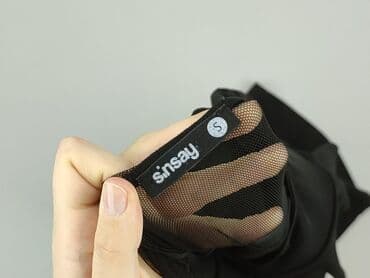 sukienki z imitacji skory: Sinsay, Bluzka damska, rozmiar S — 4