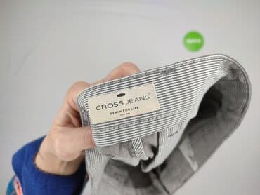 marynarka srebrna: Cross Jeans, Chinosy dla mężczyzn, L — 4