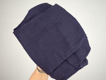 granatowe chinosy damskie: H&M, Spodnie materiałowe damskie, rozmiar XL — 6