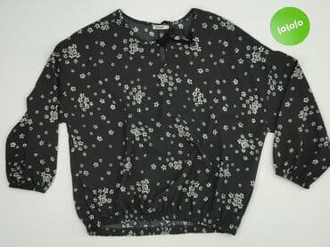 czarne bluzki z bufkami: Bluzka damska, rozmiar S — 2