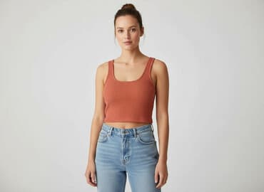 bluzki prazkowane: Zara, Top damski, rozmiar L — 6