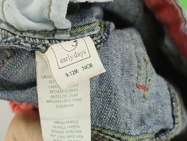 джинси h: Denim pants, EarlyDays, 9-12 months, condition - Very good — 4