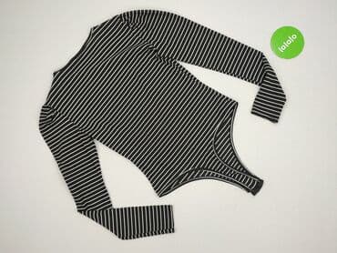 piżama w paski: Boohoo, Body damskie, M — 3