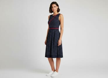 sukienki na wesele w groszki: Sukienka damska, rozmiar S — 1