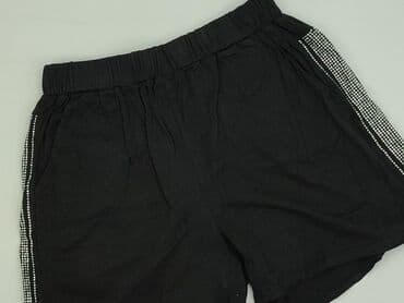 welurowy komplet dresowy krótkie spodenki: Olive, Szorty damskie, rozmiar M — 1