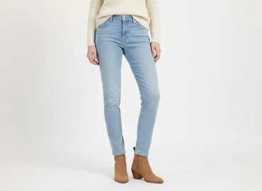 koszula niebieska hm: H&M, Jeansy damskie, rozmiar L — 6