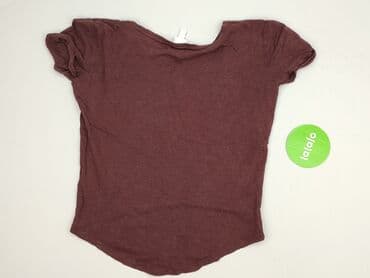 czerwona koszulka h m: H&M Basic, T-shirt damski, rozmiar XS — 3