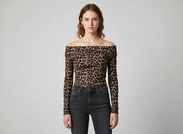 bluzka z odkrytym ramieniem allegro: H&M, Bluzka damska, rozmiar XS — 7