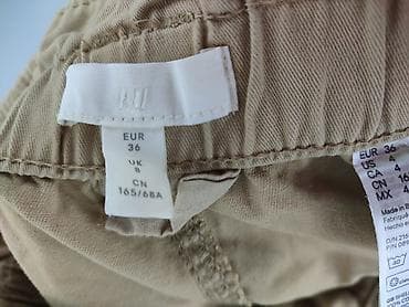 leginsy hm: H&M, Spodnie materiałowe damskie, rozmiar S — 4