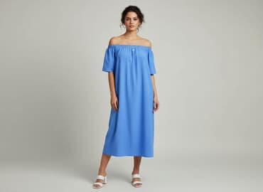 sukienki damskie krótki rękaw: Sukienka damska, rozmiar L — 6