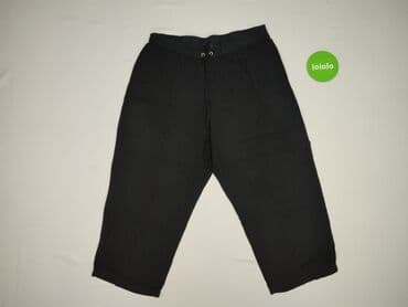 joggery bawełniane damskie: George, Material trousers for women, size L (EU 40) — 2