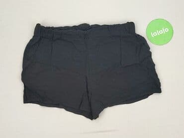 czarne szorty damskie z wysokim stanem: Szorty damskie, rozmiar L — 3