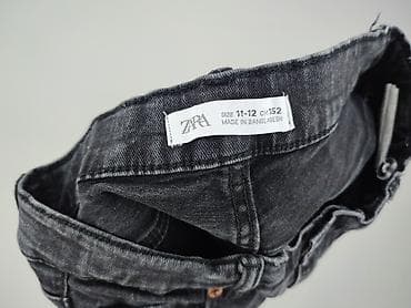 top zara basic: Spodnie jeansowe, Zara, 12 lat, 152, stan - Bardzo dobry — 4