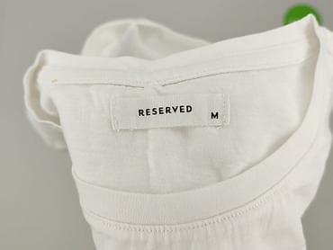 bialy top reserved: Reserved, T-shirt damski, rozmiar M — 4