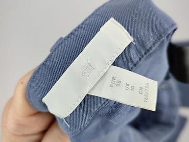 klapki hemes: H&M, Spodnie materiałowe damskie, rozmiar M — 4