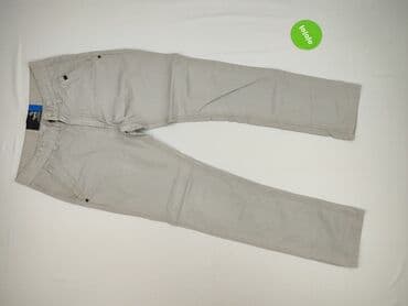 stradivarius woskowane spodnie z wysokim stanem: Spodnie dla mężczyzn, rozmiar S — 2