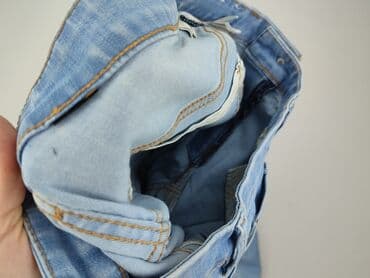 kremowe jeansy: Denim, Jeansy damskie, rozmiar M — 6