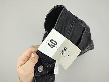 mom fit stradivarius: Jeansy damskie, rozmiar L — 4