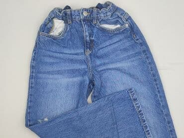 spodnie od stradivarius: Spodnie jeansowe, Reserved, 11 lat, 140/146, stan - Bardzo dobry — 1