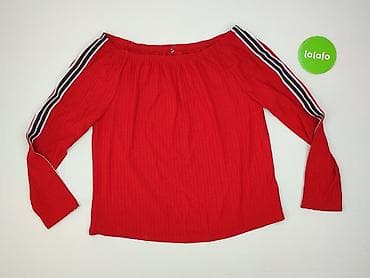 czerwony: Bluzka damska, rozmiar One size — 2