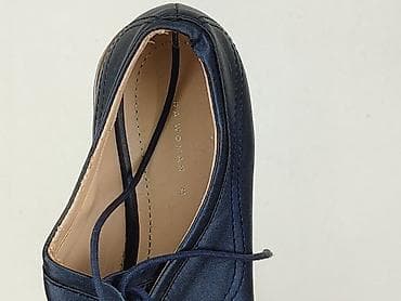 trampki guess biale: Damskie półbuty Zara Woman - Model: oksfordki na platformie - Kolor — 6