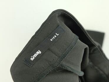 spodnie od piżamy damskie sinsay: Sinsay, Spodnie materiałowe damskie, rozmiar L — 4