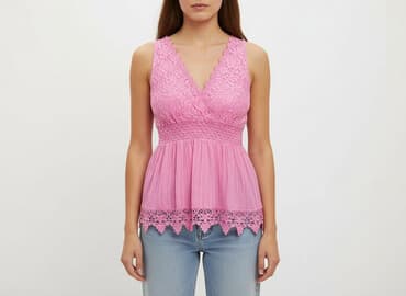 stradivarius top koronkowy: Top damski, rozmiar S — 1