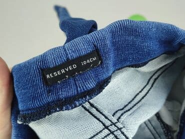 sukienka na wesele dla 2 latki: Spodnie jeansowe, Reserved, 3-4 lat, 98/104, stan - Bardzo dobry — 5