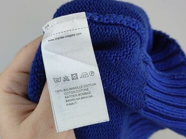 szmaragdowy sweter: Charles Vögele, Sweter dla mężczyzn, rozmiar L — 5